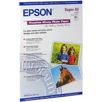 Papier Photo Premium Glacé A3+ - 20 Feuilles - 255g/m²