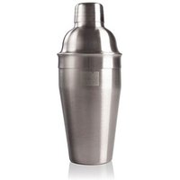 Shaker à cocktails en acier brossé