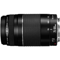 Objectif reflex Canon EF 75-300mm f/4,0-5,6 III noir