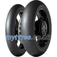 Dunlop S-Slick ( 120/80-12 TL Rear wheel, Compound Medium SOFT )