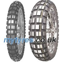 Mitas E-10 ( 140/80B17 TL 69T Rear wheel, M+S marking, Compound Dakar, gelb )