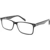Rectangle Black/Clear Eyeglasses
