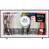 Abbildung GQ65LS03HAU The Frame (2026) 163 cm (65") QLED Vision AI Smart TV schwarz, 4K Ultra HD, 120 Hz, DVB-T2/DVB-C/DVB-S2, Lifestyle The Frame