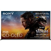 Abbildung BRAVIA 8M2 K-55XR8M25BP 139 cm (55") OLED-TV schwarz, 4K Ultra HD, Smart-TV, HDR-Wiedergabe, 120 Hz, Sprachsteuerung