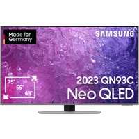 Abbildung GQ75QN93CAT 189 cm (75") Neo QLED-TV eclipsesilber, 4K Ultra HD, Smart-TV, 100 Hz, Sprachsteuerung