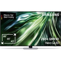 Abbildung GQ85QN93DAT 214 cm (85") Neo QLED AI-TV Mini LED carbonsilber, 4K Ultra HD, Smart-TV, 100 Hz, Sprachsteuerung