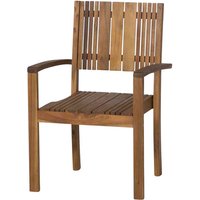 SIENA GARDEN Stapelsessel »Falun«, Holz, BxHxT: 59 x 90 x 56 cm – beige SIENA GARDEN Stapelsessel »Falun«, Holz, BxHxT: 59 x 90 x 56 cm – beige