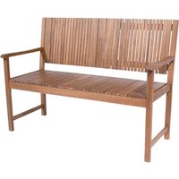 SIENA GARDEN Bank, Holz, 2-Sitzer, BxHxT: 121,5 x 90 x 59 cm – beige SIENA GARDEN Bank, Holz, 2-Sitzer, BxHxT: 121,5 x 90 x 59 cm – beige