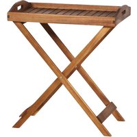 SIENA GARDEN Tablett »Astoria«, BxHxT: 60 x 66,5 x 40 cm, AkazienHolz – beige SIENA GARDEN Tablett »Astoria«, BxHxT: 60 x 66,5 x 40 cm, AkazienHolz – beige