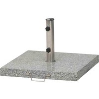 SIENA GARDEN Schirmständer, Edelstahl/Granit, Rohrdurchmesser: 25 – 48 mm – grau SIENA GARDEN Schirmständer, Edelstahl/Granit, Rohrdurchmesser: 25 – 48 mm – grau