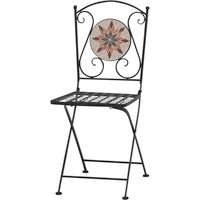 SIENA GARDEN Klappstuhl »Stella«, Höhe: 89,5 cm, Keramik – schwarz SIENA GARDEN Klappstuhl »Stella«, Höhe: 89,5 cm, Keramik – schwarz