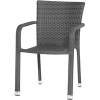 GARDAMO Stapelsessel »Minas«, Rattan, BxHxT: 60 x 83 x 56 cm – schwarz Rabatt: 22 % GARDAMO Stapelsessel »Minas«, Rattan, BxHxT: 60 x 83 x 56 cm – schwarz Rabatt: 22 %