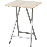 FUN STAR Gartentisch, mit Kiefernholz-Tischplatte, BxTxH: 80 x 80 x 110 cm – beige FUN STAR Gartentisch, mit Kiefernholz-Tischplatte, BxTxH: 80 x 80 x 110 cm – beige