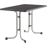 SIEGER Klapptisch »Boulevard«, BxHxT: 115 x 72 x 70 cm, Tischplatte: Mecalit-pro – grau SIEGER Klapptisch »Boulevard«, BxHxT: 115 x 72 x 70 cm, Tischplatte: Mecalit-pro – grau