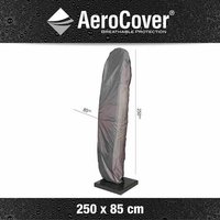 AEROCOVER Sonnenschirmschutzhülle, Kunstfaser, grau AEROCOVER Sonnenschirmschutzhülle, Kunstfaser, grau