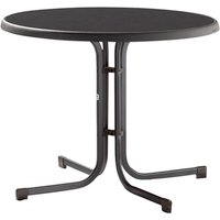 SIEGER Klapptisch »Boulevard«, BxHxT: 86 x 72 x 86 cm, Tischplatte: Mecalit-pro – grau SIEGER Klapptisch »Boulevard«, BxHxT: 86 x 72 x 86 cm, Tischplatte: Mecalit-pro – grau