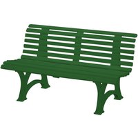 BLOME Gartenbank »Helgoland«, Kunststoff, 3-Sitzer, BxHxT: 150 x 80 x 64 cm – gruen BLOME Gartenbank »Helgoland«, Kunststoff, 3-Sitzer, BxHxT: 150 x 80 x 64 cm – gruen