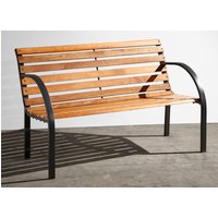 SIENA GARDEN Bank »Menorca«, Metall, 2-Sitzer, BxHxT: 122 x 80 x 62 cm – braun SIENA GARDEN Bank »Menorca«, Metall, 2-Sitzer, BxHxT: 122 x 80 x 62 cm – braun