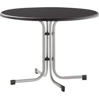 SIEGER Klapptisch »Boulevard«, BxHxT: 100 x 72 x 100 cm, Tischplatte: Mecalit-pro – grau SIEGER Klapptisch »Boulevard«, BxHxT: 100 x 72 x 100 cm, Tischplatte: Mecalit-pro – grau