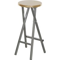 FUN STAR Barhocker, ØxH: 35 x 82 cm, Kiefernholz – braun FUN STAR Barhocker, ØxH: 35 x 82 cm, Kiefernholz – braun