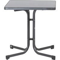 SIEGER Klapptisch »Boulevard«, BxHxT: 70 x 72 x 70 cm, Tischplatte: Mecalit-pro – grau SIEGER Klapptisch »Boulevard«, BxHxT: 70 x 72 x 70 cm, Tischplatte: Mecalit-pro – grau