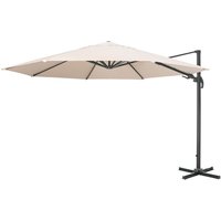 CASAYA Pendelschirm »Paros«, ØxH: 350 x 265 cm, Sonnenschutzfaktor: 80+ – beige CASAYA Pendelschirm »Paros«, ØxH: 350 x 265 cm, Sonnenschutzfaktor: 80+ – beige