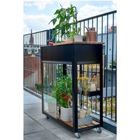 JULIANA Gewächshaus »Urban Vertical«, BxT: 33 x 71 cm, 3 mm Sicherheitsglas – schwarz Rabatt: 12 % JULIANA Gewächshaus »Urban Vertical«, BxT: 33 x 71 cm, 3 mm Sicherheitsglas – schwarz Rabatt: 12 %