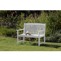 CASAYA Bank »Nidane«, Holz, 2-Sitzer, BxHxT: 120 x 93 x 60 cm – weiss CASAYA Bank »Nidane«, Holz, 2-Sitzer, BxHxT: 120 x 93 x 60 cm – weiss