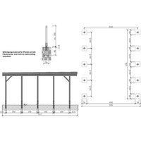 Mr. GARDENER Wohnmobil-Doppelcarport »Hamburg 2«, Außenmaß BxT: 604 x 760 cm, braun, Holzart: Kiefer Mr. GARDENER Wohnmobil-Doppelcarport »Hamburg 2«, Außenmaß BxT: 604 x 760 cm, braun, Holzart: Kiefer