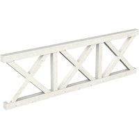 SKANHOLZ Brüstung, B x H: 270  x 84  cm, Holz, Farbe: weiß SKANHOLZ Brüstung, B x H: 270  x 84  cm, Holz, Farbe: weiß