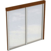 SKANHOLZ Seitenwand, B x H: 205 x 200 cm, Holz, Farbe: nussbaum SKANHOLZ Seitenwand, B x H: 205 x 200 cm, Holz, Farbe: nussbaum