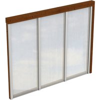 SKANHOLZ Seitenwand, B x H: 255 x 200 cm, Holz, Farbe: nussbaum SKANHOLZ Seitenwand, B x H: 255 x 200 cm, Holz, Farbe: nussbaum