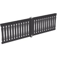 SKANHOLZ Brüstung, B x H: 78,5 x 96 cm, Holz, Farbe: schiefergrau | Holz SKANHOLZ Brüstung, B x H: 78,5 x 96 cm, Holz, Farbe: schiefergrau | Holz