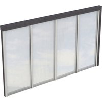 SKANHOLZ Seitenwand, B x H: 78,5 x 200 cm, Holz, Farbe: schiefergrau SKANHOLZ Seitenwand, B x H: 78,5 x 200 cm, Holz, Farbe: schiefergrau