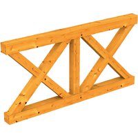 SKANHOLZ Brüstung, B x H: 170  x 84  cm, Holz, Farbe: eiche hell SKANHOLZ Brüstung, B x H: 170  x 84  cm, Holz, Farbe: eiche hell