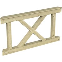 SKANHOLZ Brüstung, BxH: 78,5 x 84 cm, natur, Holz SKANHOLZ Brüstung, BxH: 78,5 x 84 cm, natur, Holz