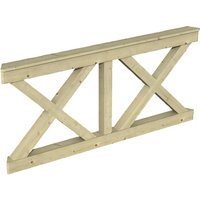 SKANHOLZ Brüstung, BxH: 78,5 x 84 cm, natur, Holz SKANHOLZ Brüstung, BxH: 78,5 x 84 cm, natur, Holz