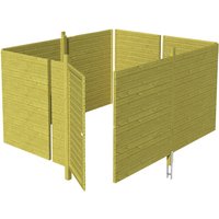 SKANHOLZ Brüstung, Breite: 78,5 cm, grün – gruen SKANHOLZ Brüstung, Breite: 78,5 cm, grün – gruen