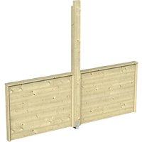 SKANHOLZ Brüstung »Toulouse«, BxH: 270 x 106 cm, braun, Holz SKANHOLZ Brüstung »Toulouse«, BxH: 270 x 106 cm, braun, Holz