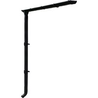 SKANHOLZ Regenrinnenset, Stahl, B x H: 78,5 x 251 cm – grau SKANHOLZ Regenrinnenset, Stahl, B x H: 78,5 x 251 cm – grau