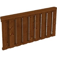 SKANHOLZ Brüstung, B x H: 170 x 84 cm, Holz, Farbe: nussbaum SKANHOLZ Brüstung, B x H: 170 x 84 cm, Holz, Farbe: nussbaum
