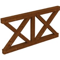 SKANHOLZ Brüstung, B x H: 170 x 84 cm, Holz, Farbe: nussbaum SKANHOLZ Brüstung, B x H: 170 x 84 cm, Holz, Farbe: nussbaum