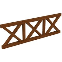 SKANHOLZ Brüstung, B x H: 270 x 84 cm, Holz, Farbe: nussbaum SKANHOLZ Brüstung, B x H: 270 x 84 cm, Holz, Farbe: nussbaum