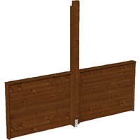 SKANHOLZ Brüstung »Toulouse«, BxH: 270 x 106 cm, nussbaum, Holz – braun SKANHOLZ Brüstung »Toulouse«, BxH: 270 x 106 cm, nussbaum, Holz – braun