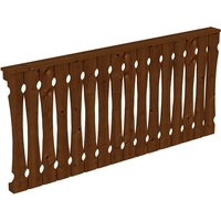 SKANHOLZ Seitenwand, B x H: 205 x 96 cm, Holz, Farbe: nussbaum SKANHOLZ Seitenwand, B x H: 205 x 96 cm, Holz, Farbe: nussbaum