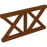 SKANHOLZ Brüstung, B x H: 170  x 84  cm, Holz, Farbe: nussbaum SKANHOLZ Brüstung, B x H: 170  x 84  cm, Holz, Farbe: nussbaum