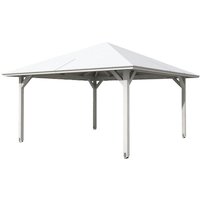 SKANHOLZ Pavillon »Cannes 3«, Zeltdach, viereckig, BxHxT: 504 x 344 x 504 cm – weiss SKANHOLZ Pavillon »Cannes 3«, Zeltdach, viereckig, BxHxT: 504 x 344 x 504 cm – weiss