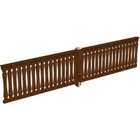 SKANHOLZ Brüstung, B x H: 465  x 96  cm, Holz, Farbe: nussbaum |  Holz SKANHOLZ Brüstung, B x H: 465  x 96  cm, Holz, Farbe: nussbaum |  Holz