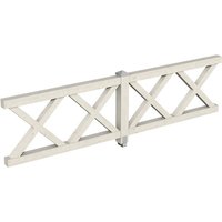 SKANHOLZ Brüstung, B x H: 335  x 84  cm, Holz, Farbe: weiß SKANHOLZ Brüstung, B x H: 335  x 84  cm, Holz, Farbe: weiß