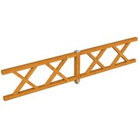 SKANHOLZ Brüstung, B x H: 465 x 84 cm, Holz, Farbe: eiche hell SKANHOLZ Brüstung, B x H: 465 x 84 cm, Holz, Farbe: eiche hell